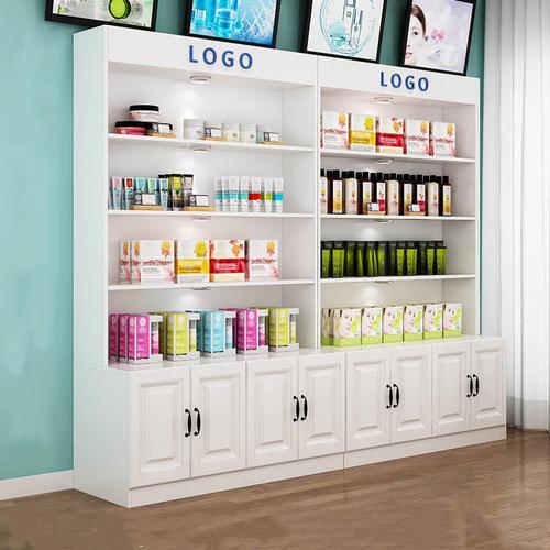 化妆品展示柜美容院产品展柜货柜陈列柜自由组合展示架子厂家销售